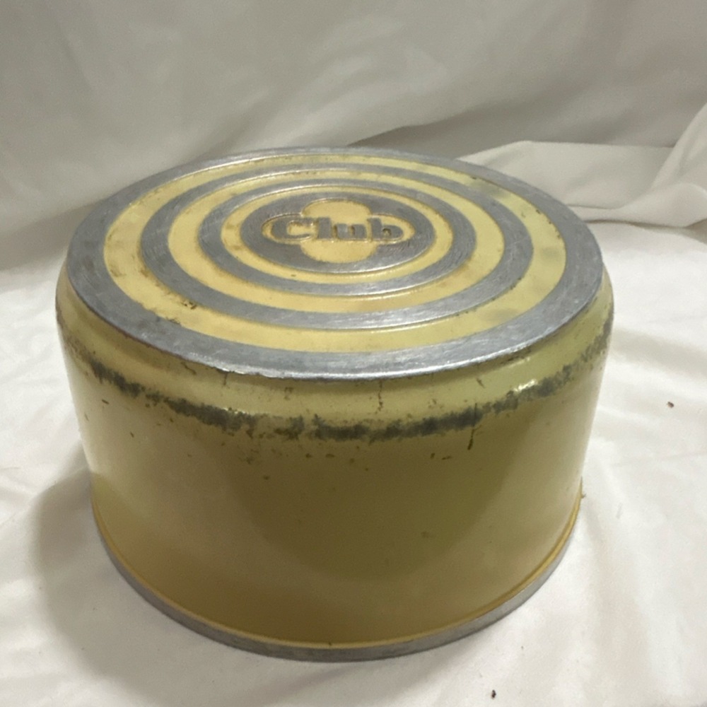 Club Yellow Enamel Aluminum Saucepan Single Handle - Picture 4 of 4